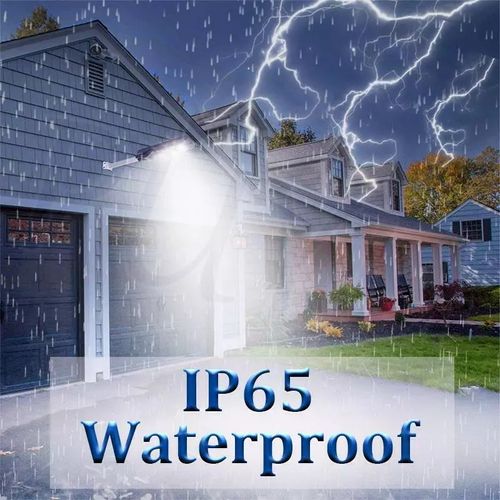 🔥💡Solar LED Street Light with Remote Sensor Waterproof Outdoor Light（001）🎉👇