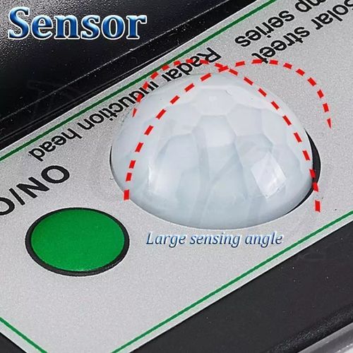 🔥💡Solar LED Street Light with Remote Sensor Waterproof Outdoor Light（001）🎉👇
