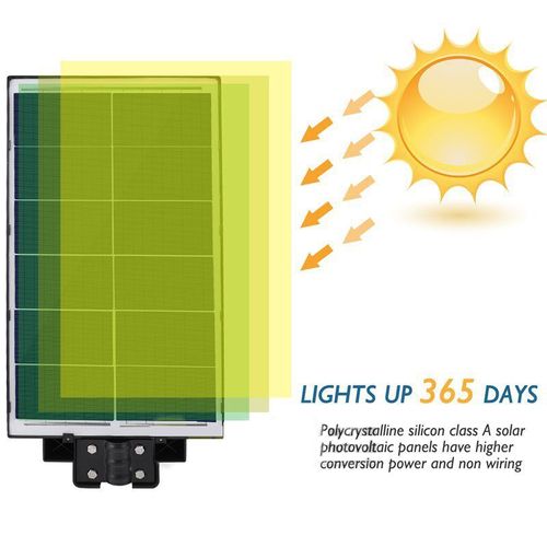 🔥💡360W Commercial Solar Street Flood Light Dusk to Dawn Road Outdoor Wall Lamp（005）🎉👇