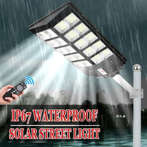 🔥💡360W Commercial Solar Street Flood Light Dusk to Dawn Road Outdoor Wall Lamp（005）🎉👇