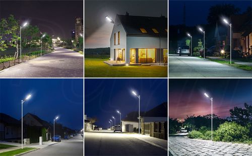 🔥💡360W Commercial Solar Street Flood Light Dusk to Dawn Road Outdoor Wall Lamp（005）🎉👇