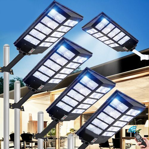 🔥💡360W Commercial Solar Street Flood Light Dusk to Dawn Road Outdoor Wall Lamp（005）🎉👇