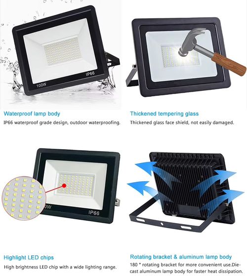 Super Bright 200 Watt Led Flood Lights   ip65 Led Flood Light Lights Commercial projector Light Led