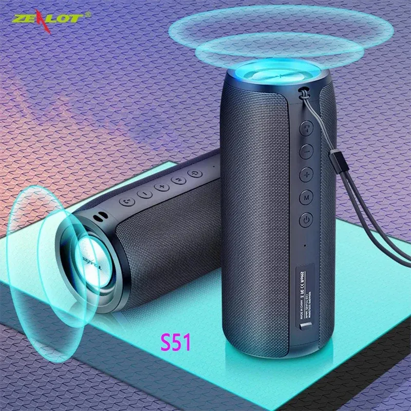 Best Sale Wireless Speakers Bluetooths Portable Fabric Speaker Subwoofer Bass Outdoor Mini Blue Tooth Speakers
