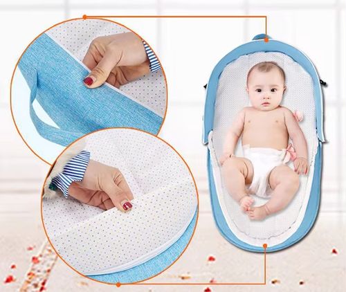 🔥💯Portable folding crib mosquito proof crib💫🎉👇