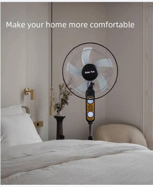 🔥🔥QUALITY SOLAR RECHARGEABLE STANDING FAN