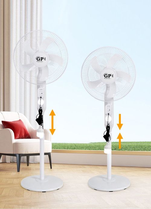 🔥🔥QUALITY SOLAR RECHARGEABLE STANDING FAN