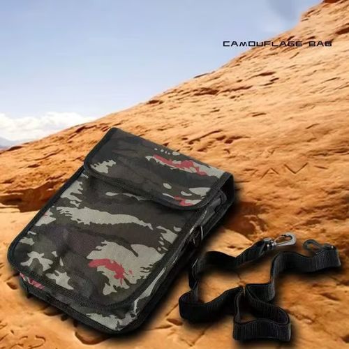🔥💯Multi-Purpose Camping Survival Shovel With Camouflage Bag💥
