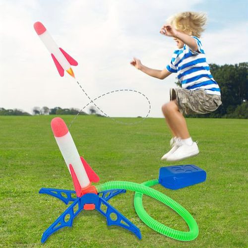 Outdoor Stomp Rocket Launcher Game for Kids✨🚀