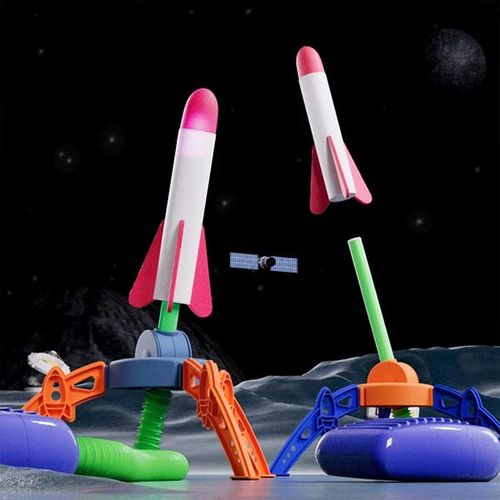 Outdoor Stomp Rocket Launcher Game for Kids✨🚀