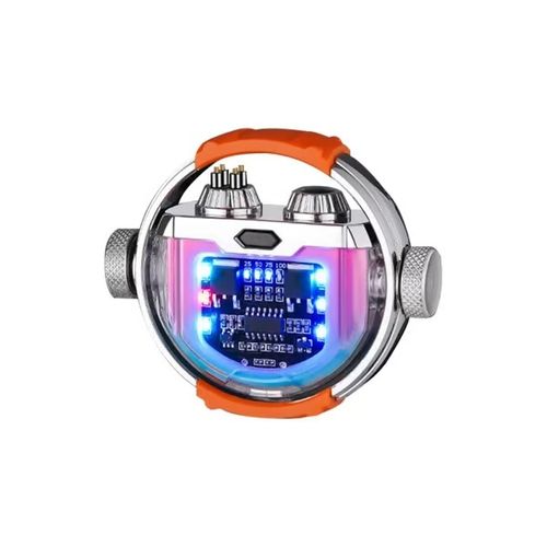 🔥 New Personalized Mecha Fashion Men's Metal Pulse Windproof Lighter