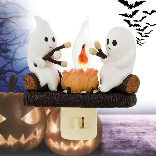 🔥Buy More Save More-🎃Ghost Campfire Nightlight 👻