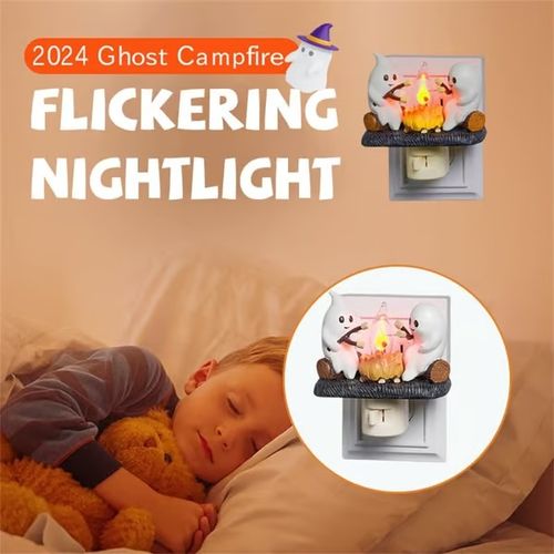 🔥Buy More Save More-🎃Ghost Campfire Nightlight 👻