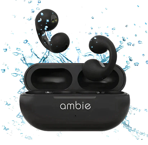 Clip-on bone conduction sports Bluetooth earphones