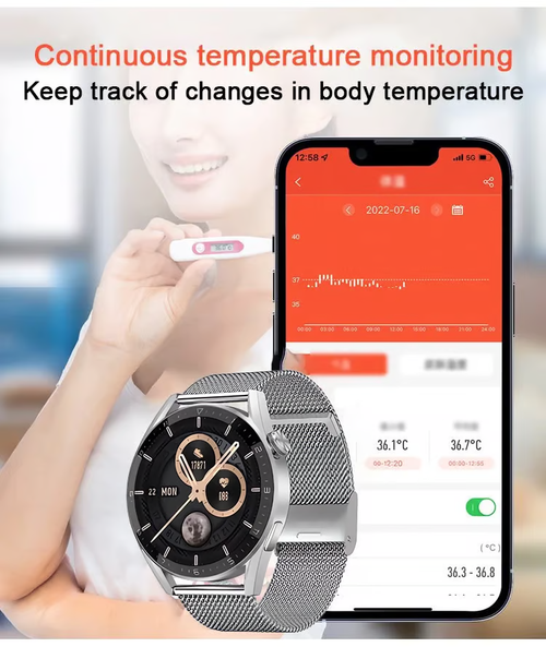 1pc Smartwatch, 3.53cm Full Touch Screen, Men Full Touch Screen Sport Fitness Watches, Multi-Sport Modes Music-Control Remote-Camera Wireless Call Women Smart Watch, Gifts For Friends Couples Wife Husband
