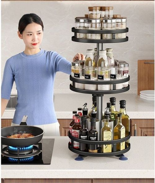 360° Rotating Kitchen Organizer