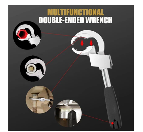Universal Adjustable Double-ended Wrench