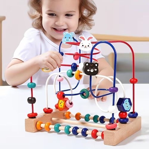 🕊️Baby Bead Maze Toy☀️Safe, Educational🚀