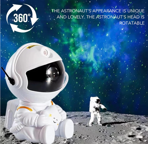 🚀Astro Projector Astronaut 🎶Bluetooth Music Projector Astro ✨Aurora Atmosphere Night Light