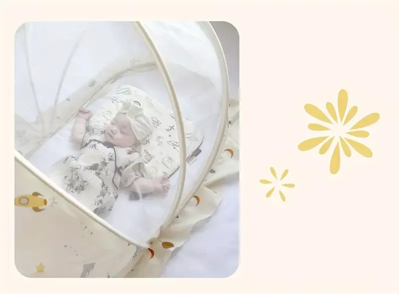 Portable Foldable Children's Mosquito Net - Full Coverage,