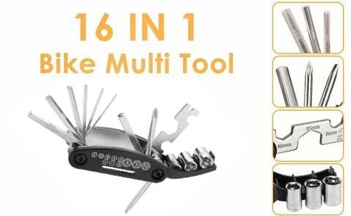 Hirundo 16-in-1 Chrome Plating EDC Multitool