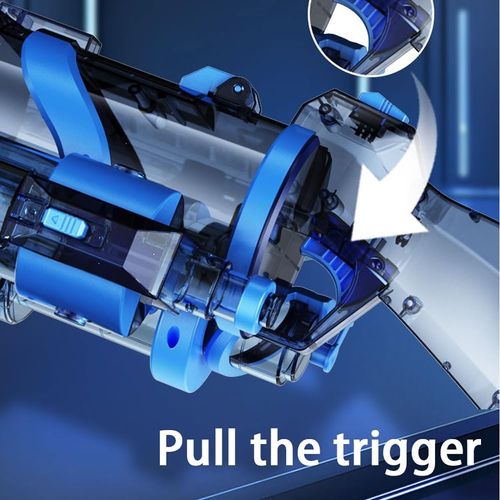 🔥Gatling water gun electric, water gun for children, Glowing effects, range of
