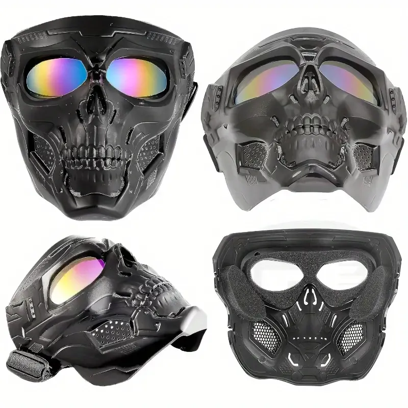Motorcycle Helmet Riding Goggles Glasses Anti Fog Face Mask Dirt Bike ATV Motocross Eyewear