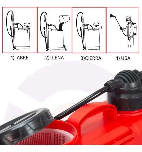 Hand Sprayer Sprayer 20 Liters Mix Kawashima Akh20l Red