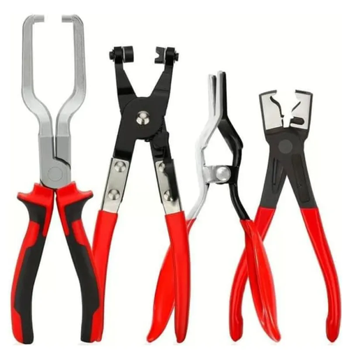 🎉 Black Friday Sale! All-in-One Hose Clamp Tool Set（4PCS）🔧🚗