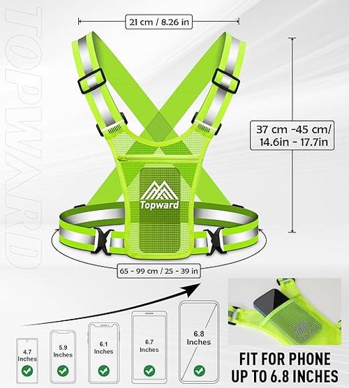 🔥Men's and women's running vest chest phone holder
