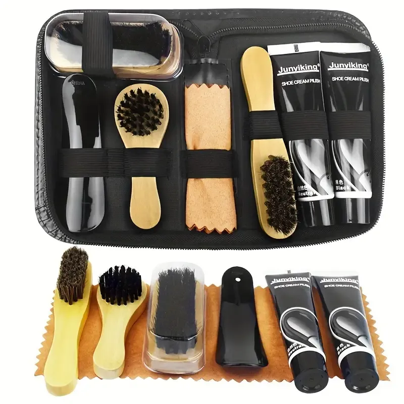All-Purpose Leather Shoe Care Kit for Various Leather Types in Africa
