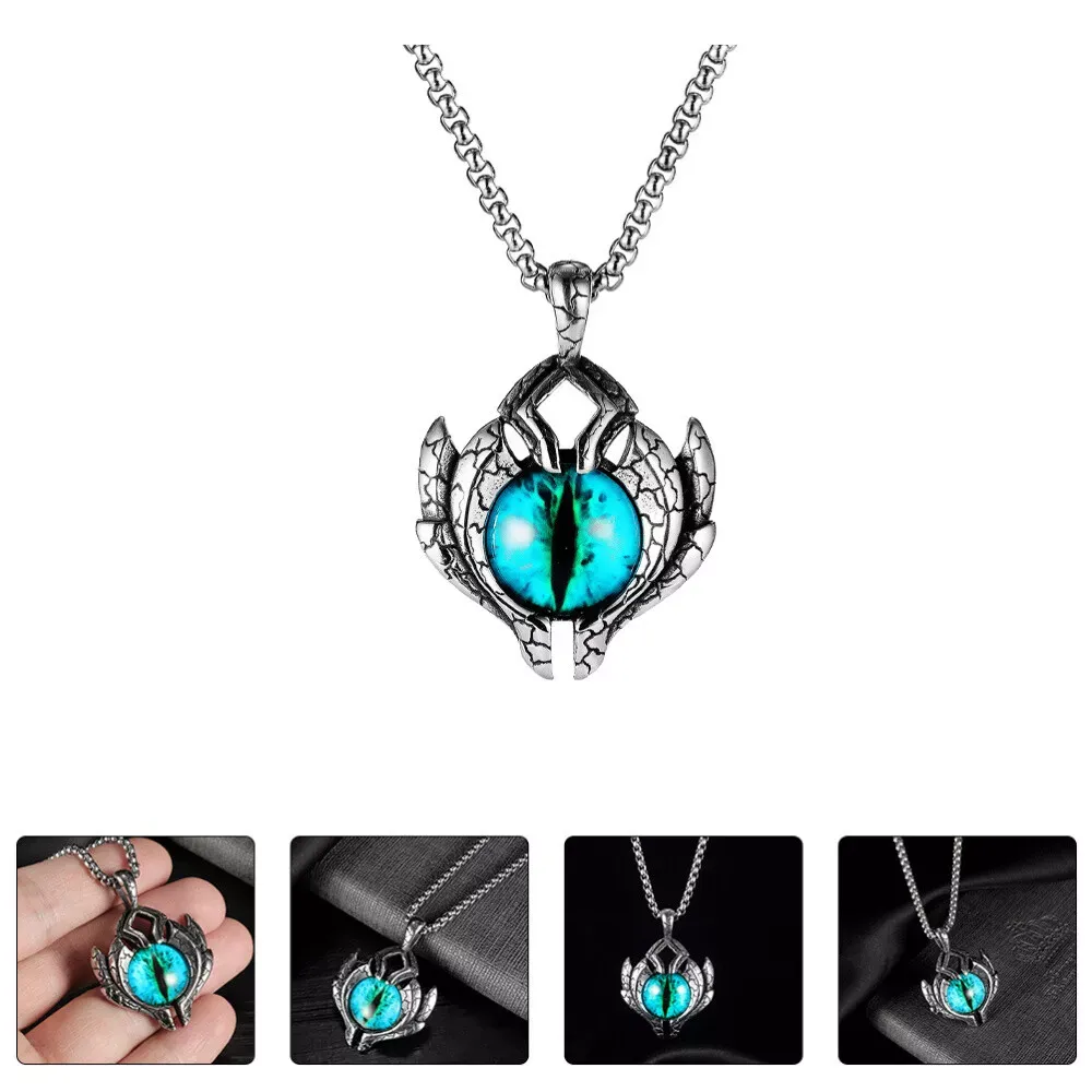 3 Count Devil Eye Necklace Man Accessories Fine Craftsmanship