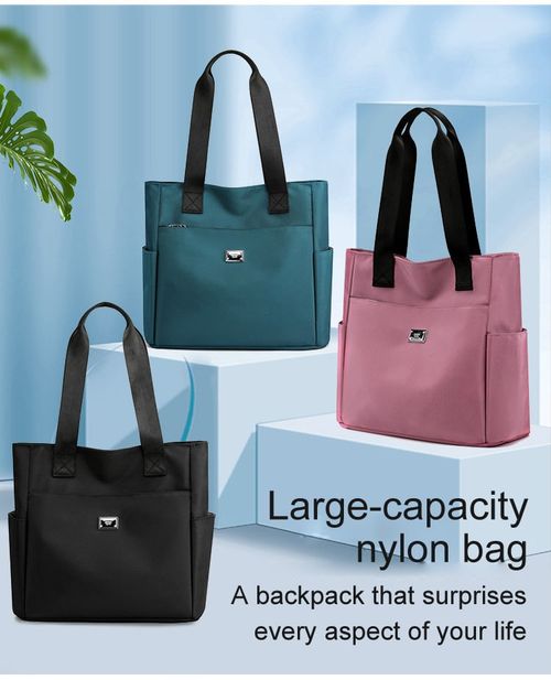50% OFF🔥2024 Large Capacity Waterproof Multi Pocket Nylon Shoulder Bag👜