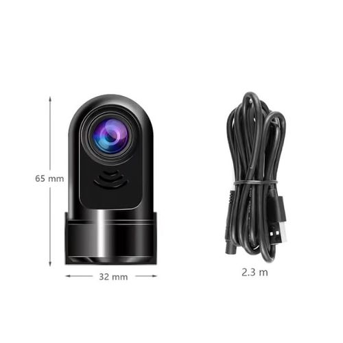 🔥LAST DAY ONLY 50% OFF✨1080P HD 360° Rotating Mini ADAS Dashcam