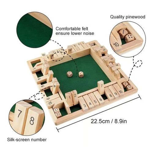 🔥💋Wooden Board Games 🔥 The Ultimate Family Flip Block Game💖🌟⚡