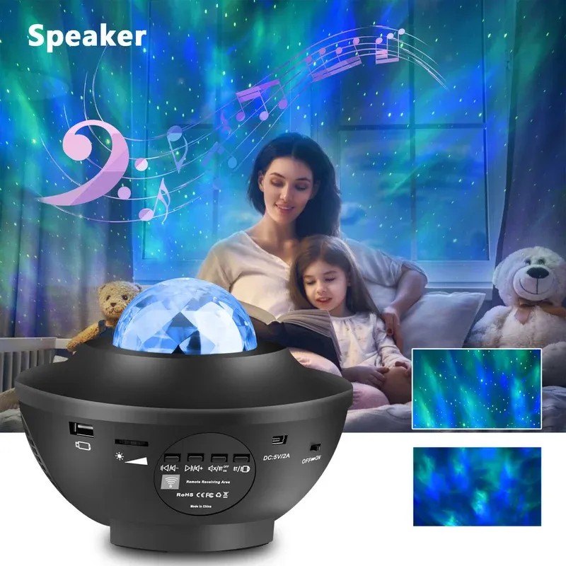 Galaxy Projector, Star Projector 3 In 1 Night Light Projector Works With Smart App & Alexa
