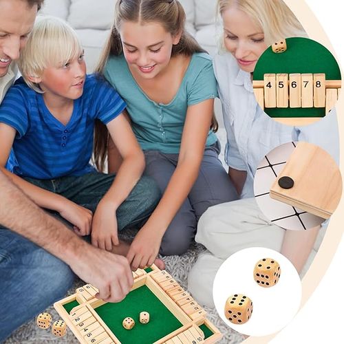 🔥💋Wooden Board Games 🔥 The Ultimate Family Flip Block Game💖🌟⚡