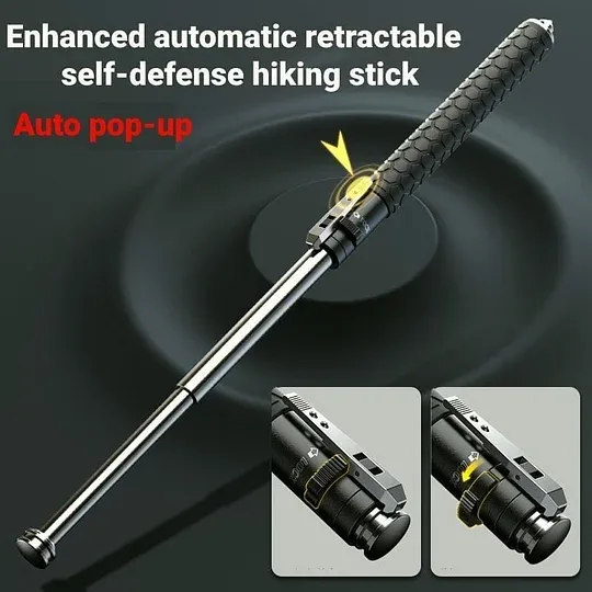 ⭐️Enhanced Automatic Retractable Self-Defense Hiking Stick ⭐️