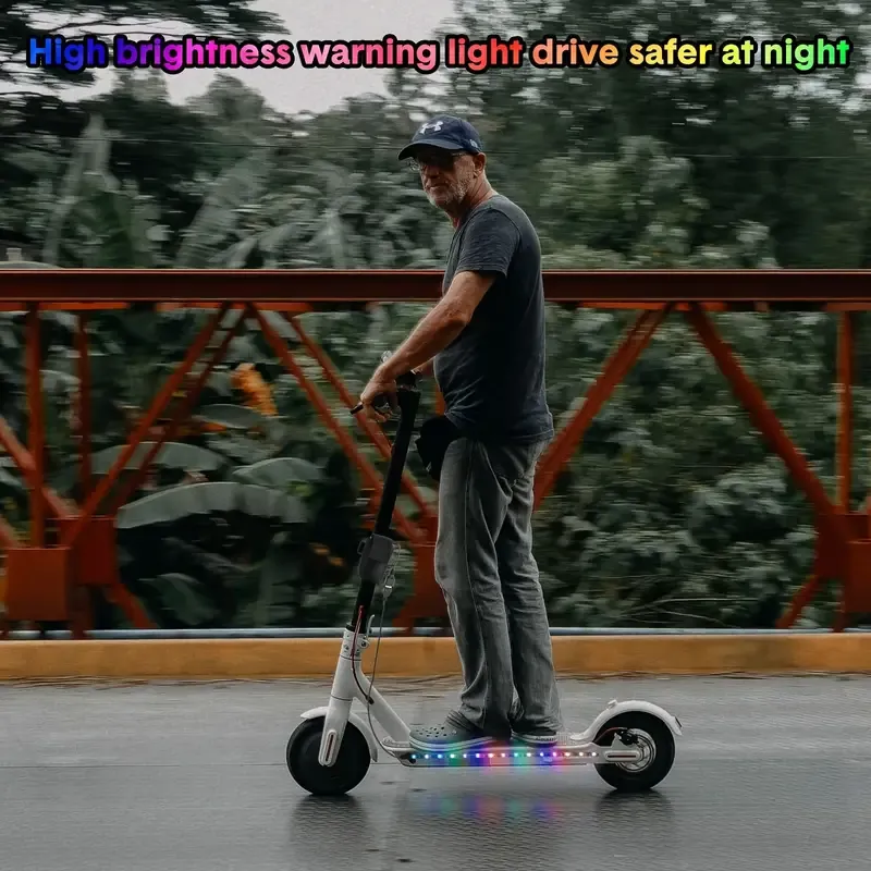Foldable Two-Wheeled Skateboard With Dual Brakes And Widened Pedals - Perfect For Sports & Fitness Commuting!
