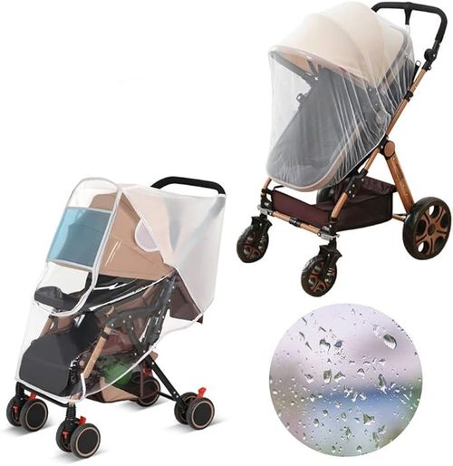 Baby Stroller with Car Seat and Mommy Bag