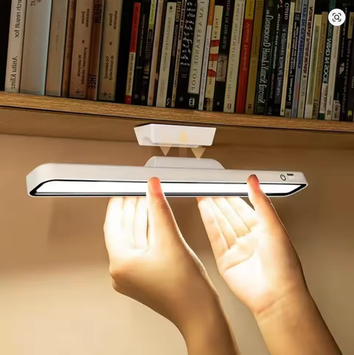 LED USB Rechargeable Creative Study Reading Lamp ✨ | Touch Control + Stepless Dimming 💡 | Magnetic Hanging Bedroom Night Light 📚 | Book Light for DeskBed