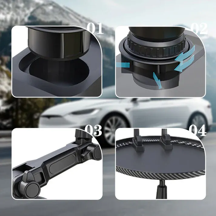 💥Christmas Special Offer💥Adjustable Multifunctional Car Tray Table