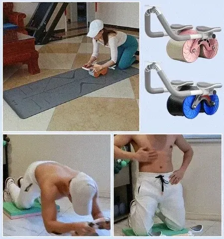 💪Automatic Ab Roller System, Get Perfect Abs. (Hot Sale Upto 50% Off)