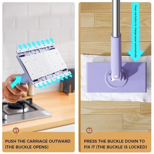 🔥LAST DAY PROMOTION 50% OFF 🔥 - 💥Automatic Cloth Changing Mini Mop