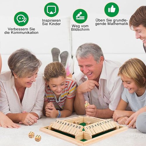 🔥💋Wooden Board Games 🔥 The Ultimate Family Flip Block Game💖🌟⚡