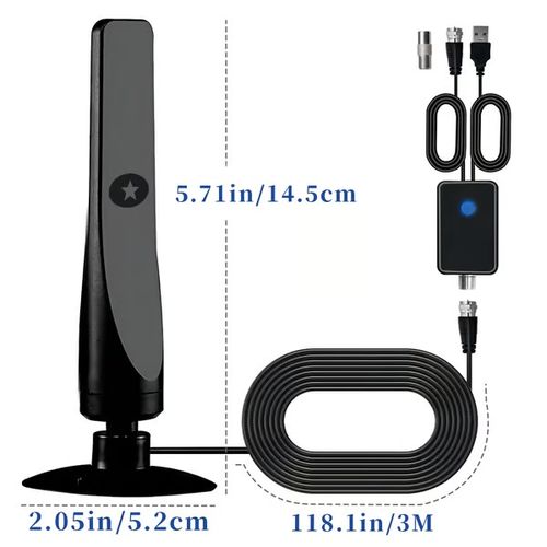 🔥1080P TV antenna HD receiver