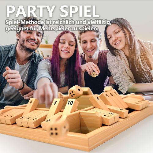 🔥💋Wooden Board Games 🔥 The Ultimate Family Flip Block Game💖🌟⚡
