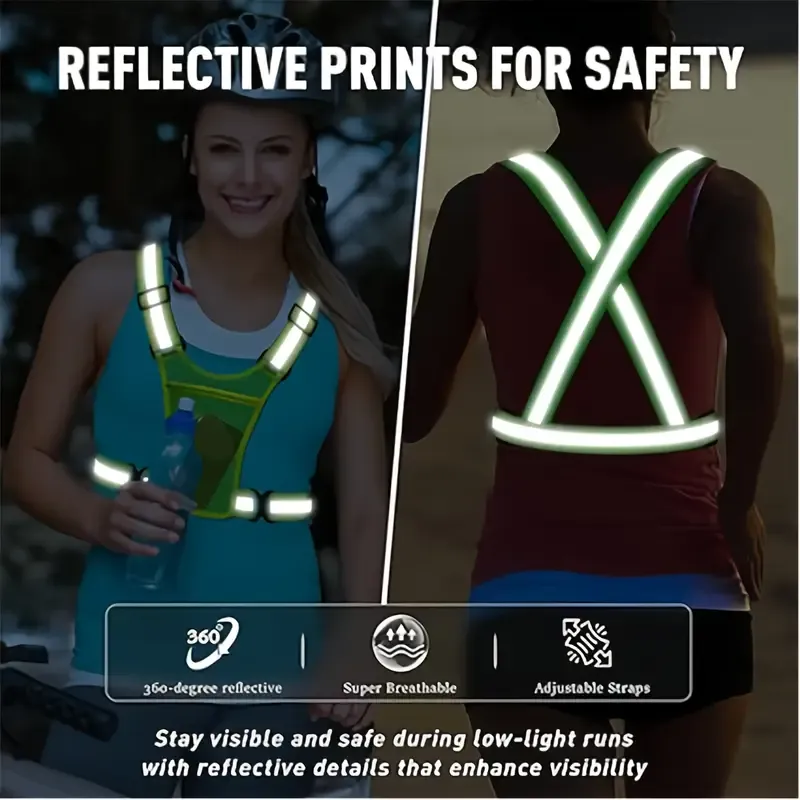 🔥Men's and women's running vest chest phone holder