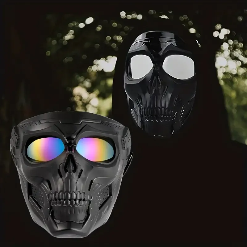 Motorcycle Helmet Riding Goggles Glasses Anti Fog Face Mask Dirt Bike ATV Motocross Eyewear