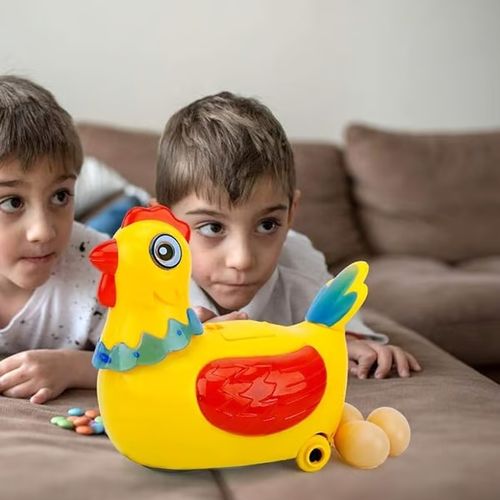 🔥Summer Hot Sale 49% OFF-Electric Egg-Laying Chicken Toy 🐔